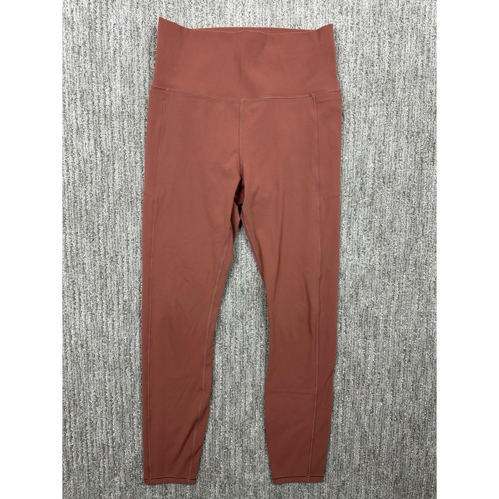 Vuori Women's Rust Terracotta Studio Pocket Leggings Regular Small Style VW446
